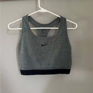 Nike Women's Heathered Gray Sports Bra